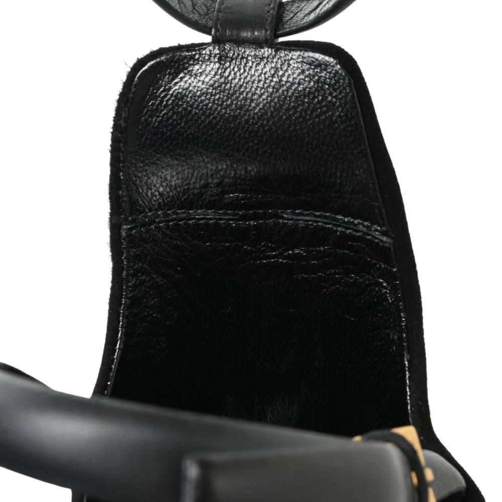 GUCCI オープントゥ スエード ストラップ サンダル KIN-KAAI_COM