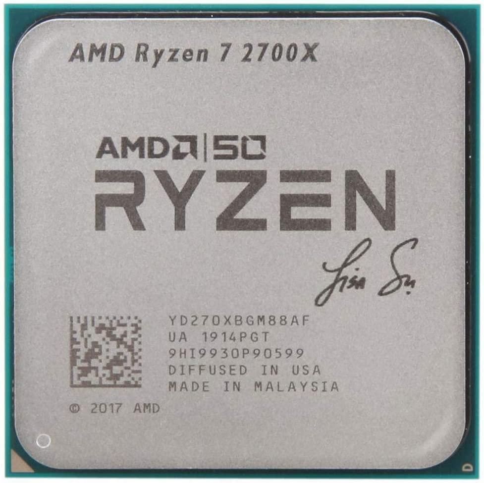 AMD CPU Ryzen 2700X 50周年記念版