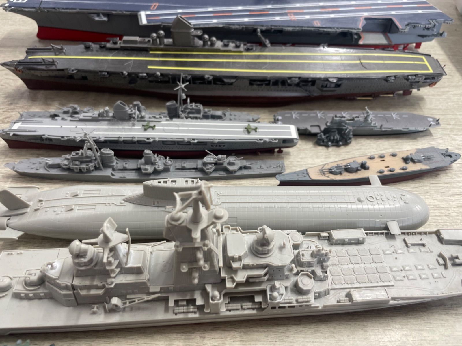 エフトイズまとめ売り 完成品 エフトイズ 艦船 など まとめ売り ジャンク - メルカリ