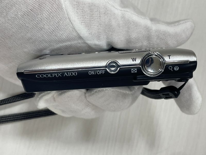 管理番号-P】Nikon ニコン COOLPIX クールピクス A100 シルバー