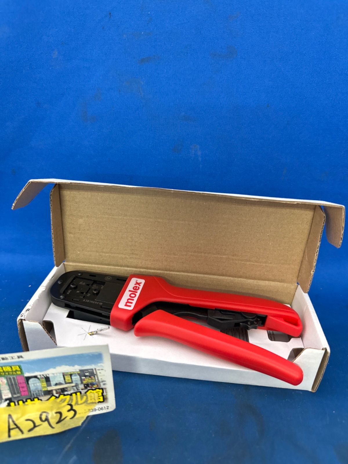 モレックス molex 圧着工具 63819 美品 モレックス molex 圧着工具 63819 美品