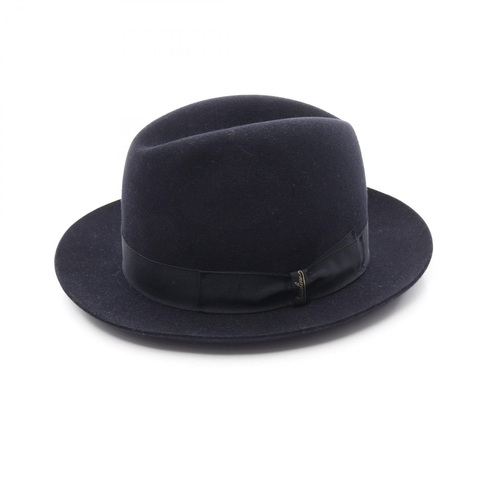 ボルサリーノ Borsalino ハット ネイビー その他 ハット レディース Used A