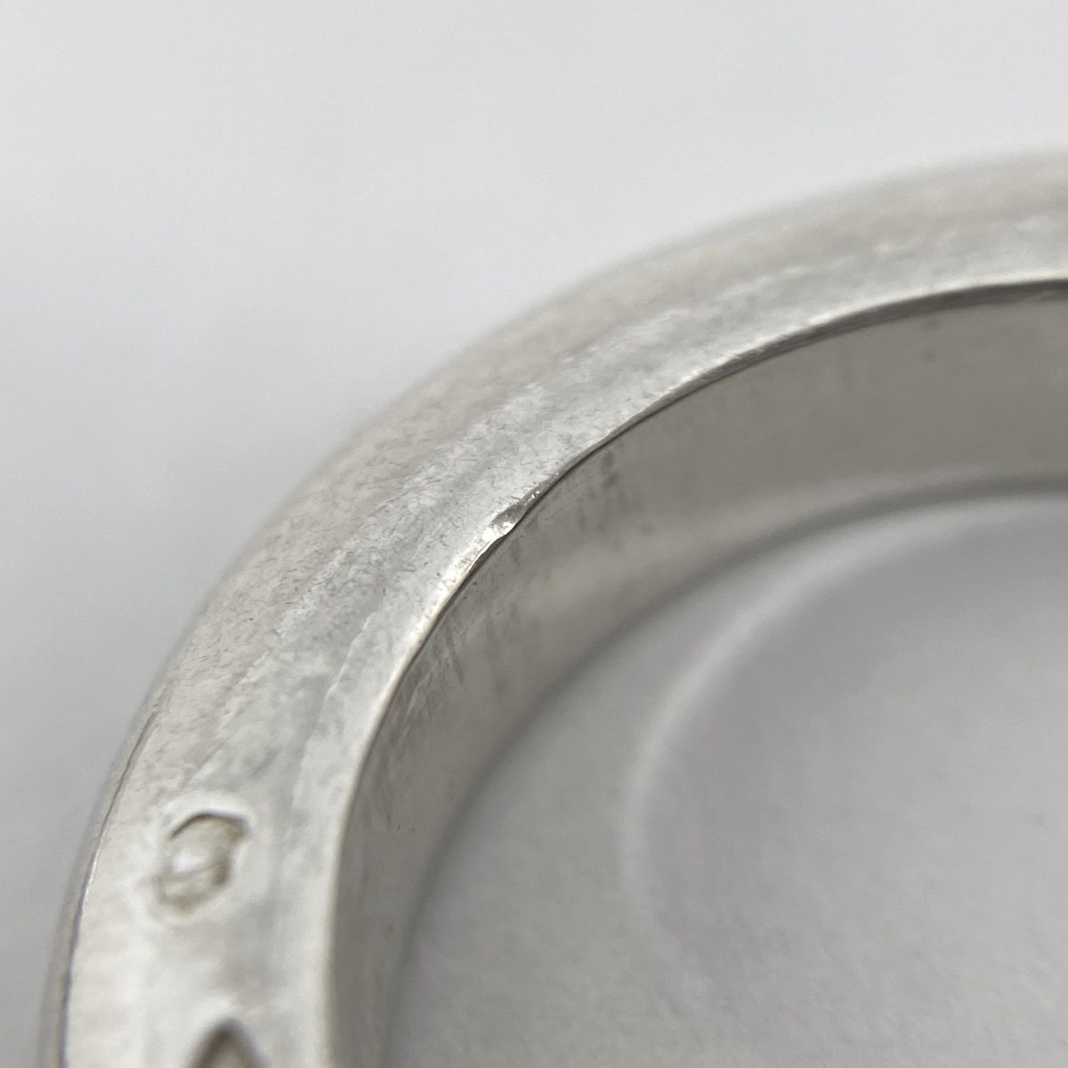 シャネル CHANEL ロゴ 3連 リング 指輪 リング 12.5号～13号 シルバー  