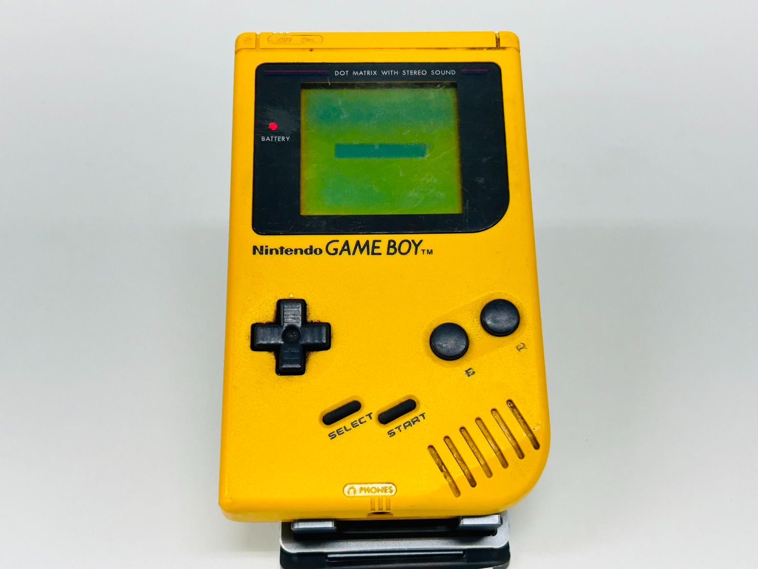 初代ゲームボーイ イエロー 黄色 本体 GAME BOY 動作確認み