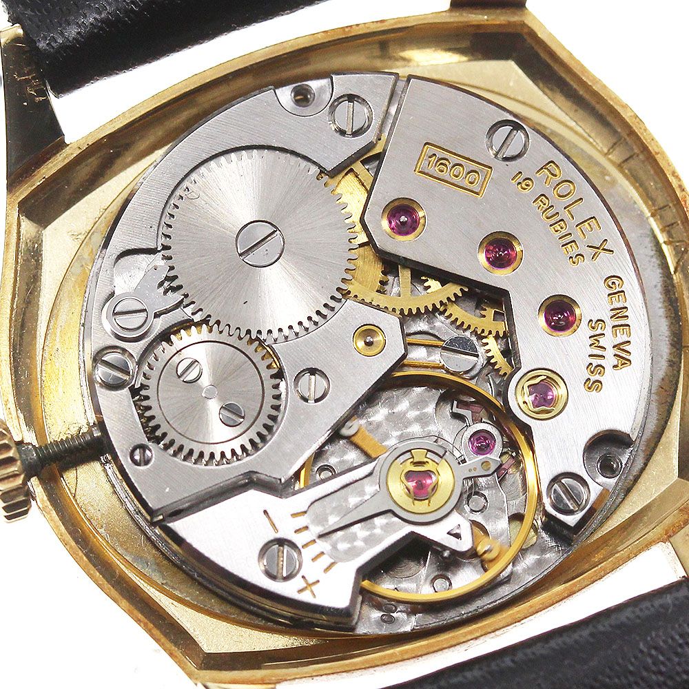 ロレックス ROLEX 3802 チェリーニ K18YG Cal.1600 手巻き レディース_