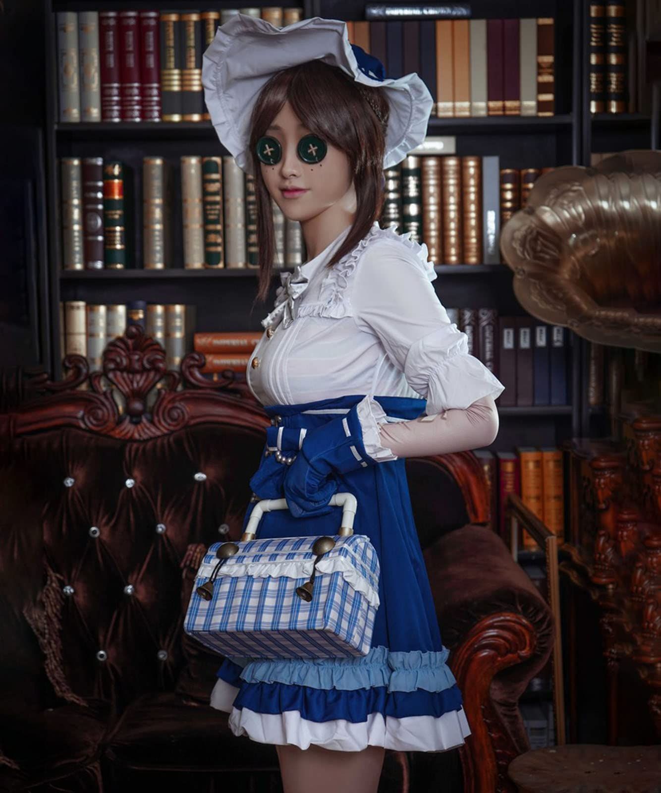 美しく快適に！ milky time ウィッグ付き 第五人格 エマ コスプレ ハロウィン identityV 庭師 エマ ウッズ ハロウィン 最大80％割引!