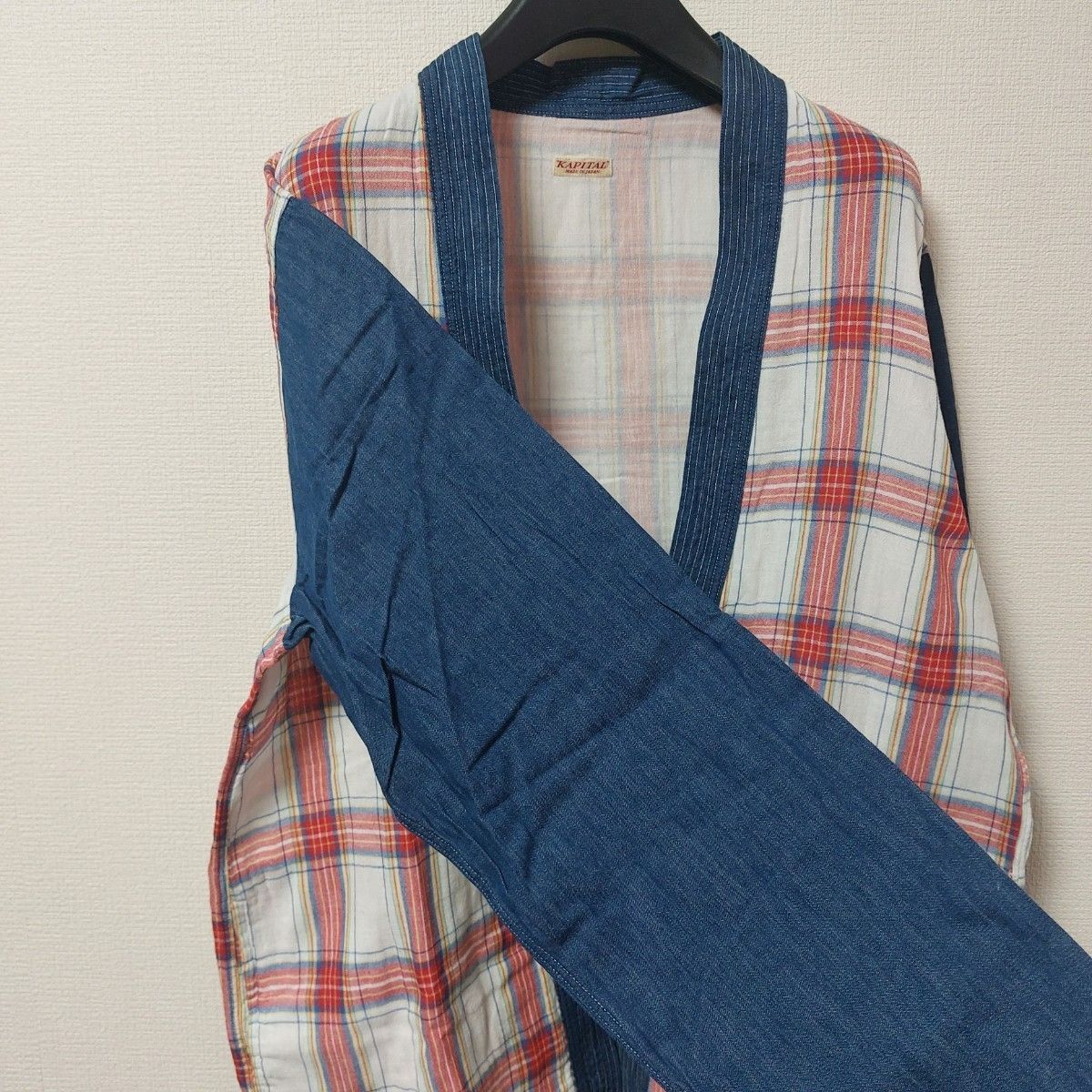 KAPITAL キャピタル デニムkakashiシャツ KAPITAL 8oz DENIM 4TONE KAKASHI SHIRT