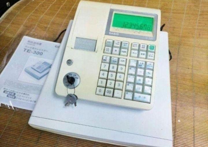 カシオレジスター TE-300 フル設定無料 送料無料人気機種 333391