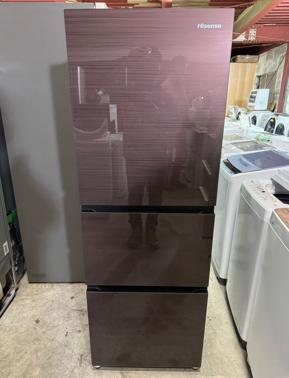 大阪送料無料☆3か月保障付き☆冷蔵庫☆2022年☆ハイセンス☆3ドア☆HR  