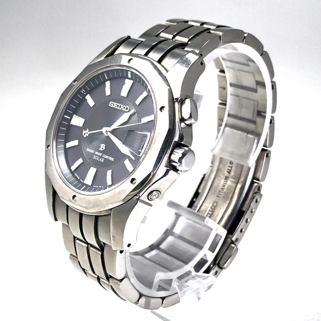 SEIKO セイコー／メンズ 腕時計／ブライツ 7B22-0AC0／ソーラー