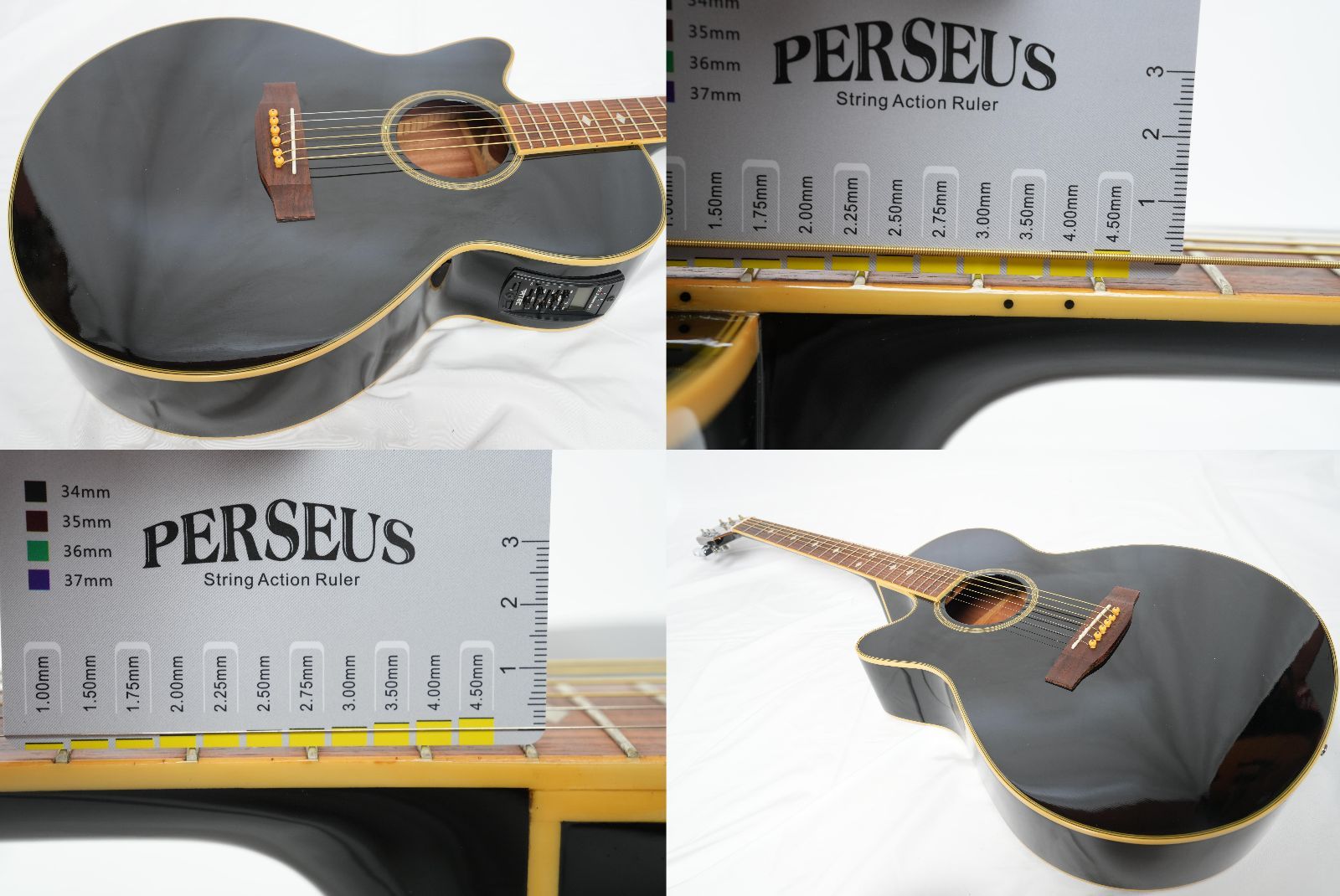 ☆Cooder by TAKAMINE TCP-520 LH BLACK LEFTY 左用エレアコ 状態良好