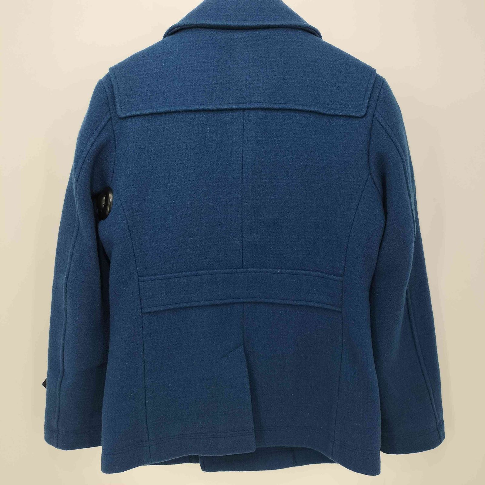 BURBERRY BLACK LABEL ブラック ピーコート S バーバリーブラックレーベル BURBERRY BLACK LABEL メルトン