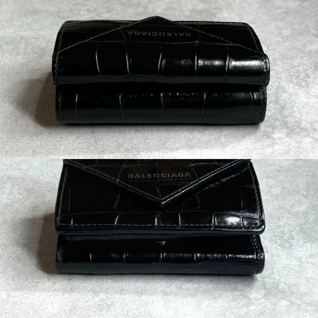 BALENCIAGA バレンシアガ / クロコダイルペーパーミニウォレット BALENCIAGA バレンシアガ / クロコダイルペーパーミニウォレット
