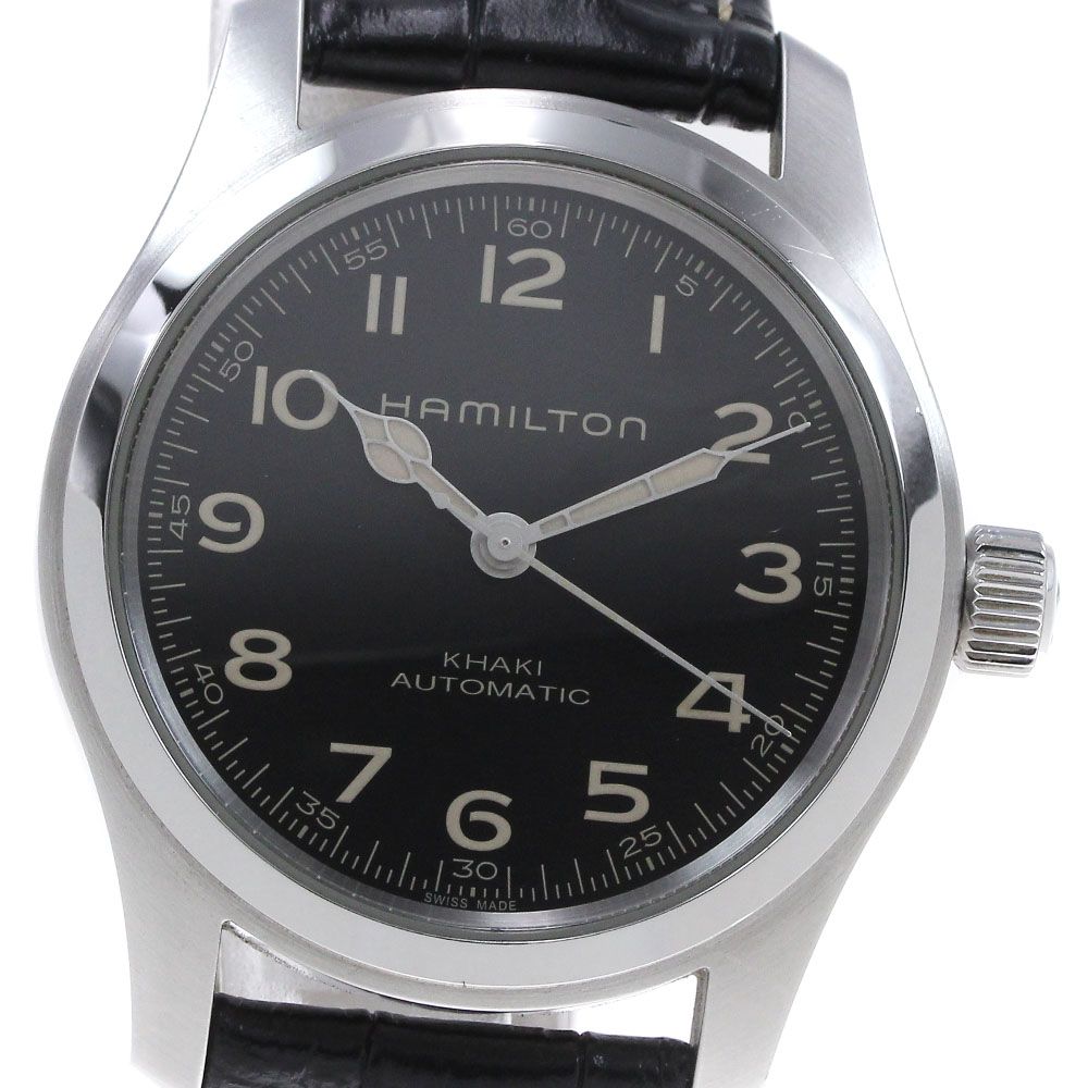 HAMILTON カーキフィールドH706050 自動巻 動作品 裏箱.美品 ハミルトン HAMILTON H706050 カーキ フィールド 自動巻き メンズ箱
