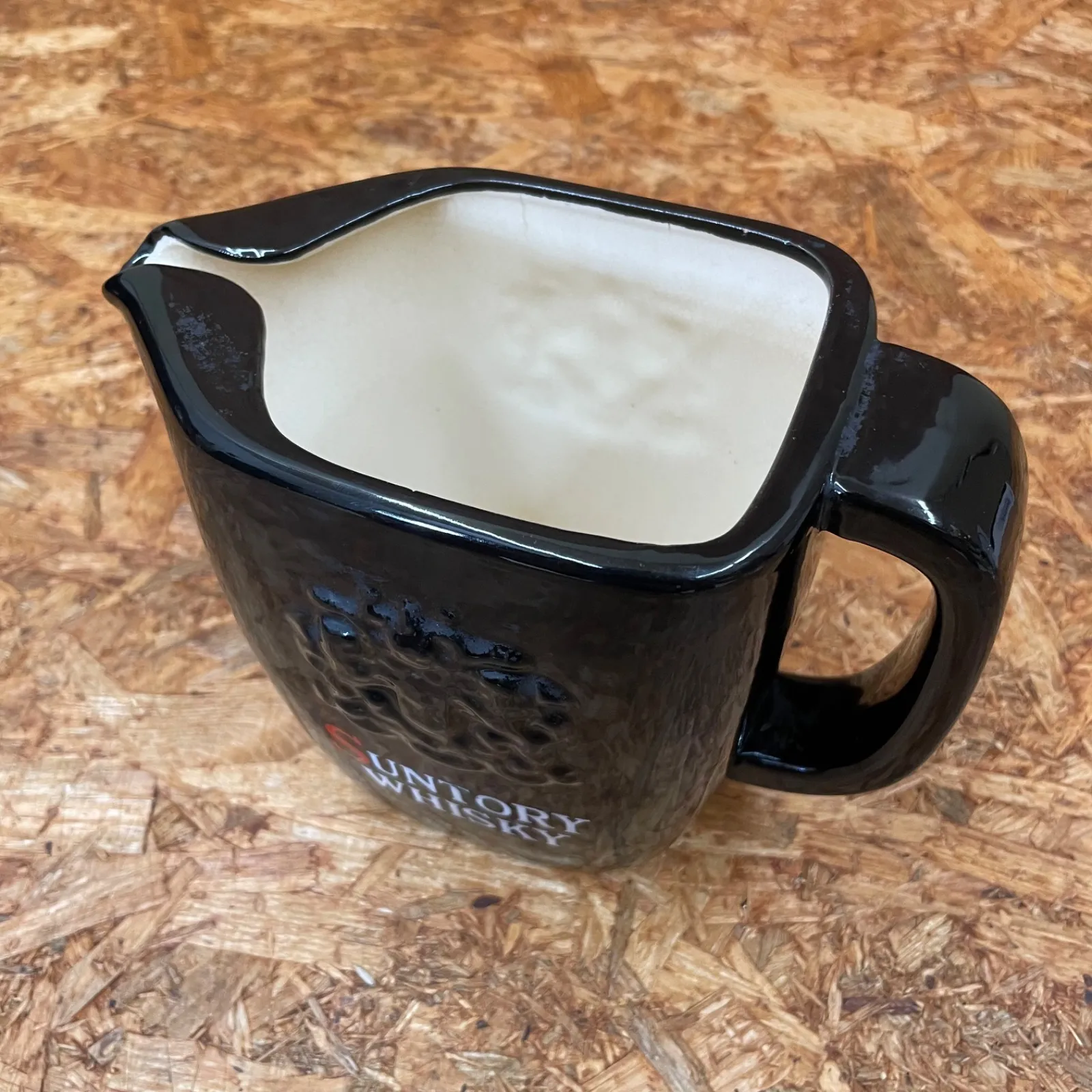 昭和レトロ 非売品 サントリー ウイスキー 陶器製 ピッチャー SUNTORY