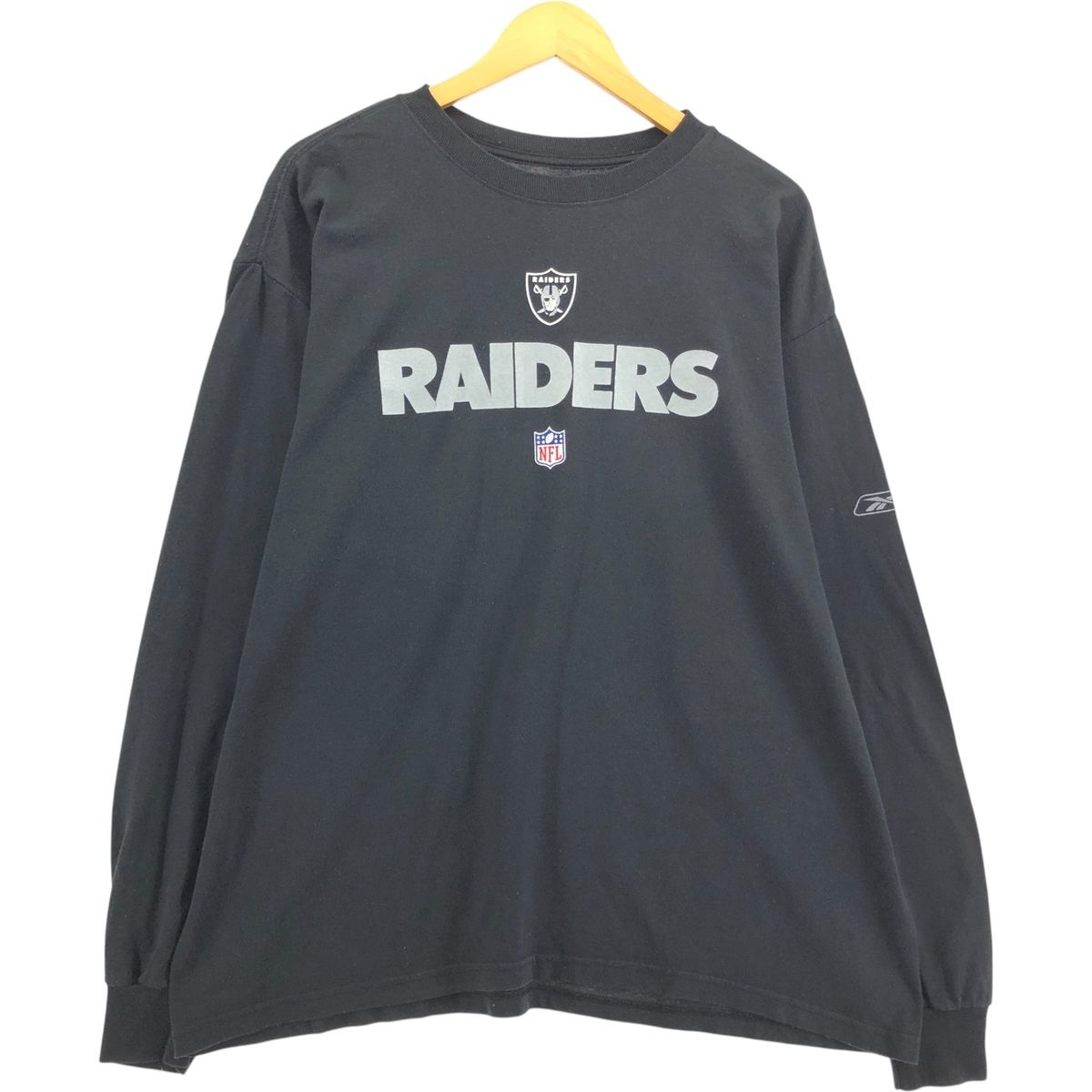 Reebok NFL Raiders レイダース Vネック プルオーバー 00s リーボック NFL レイダーズ Vネック プルオーバー