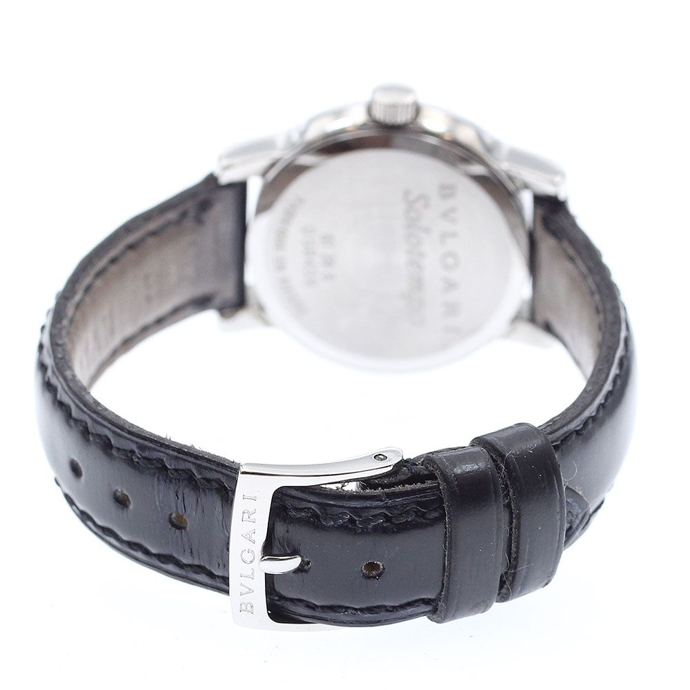 ブルガリ BVLGARI ST29S ソロテンポ デイト クォーツ レディース_  