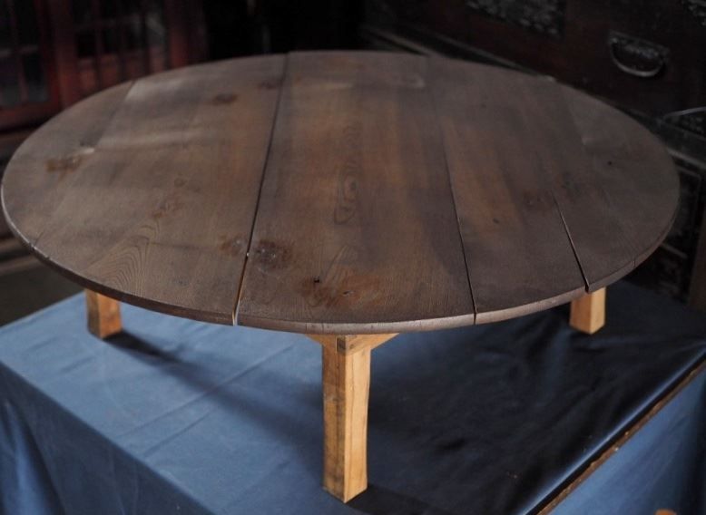 昭和レトロ丸ちゃぶ台