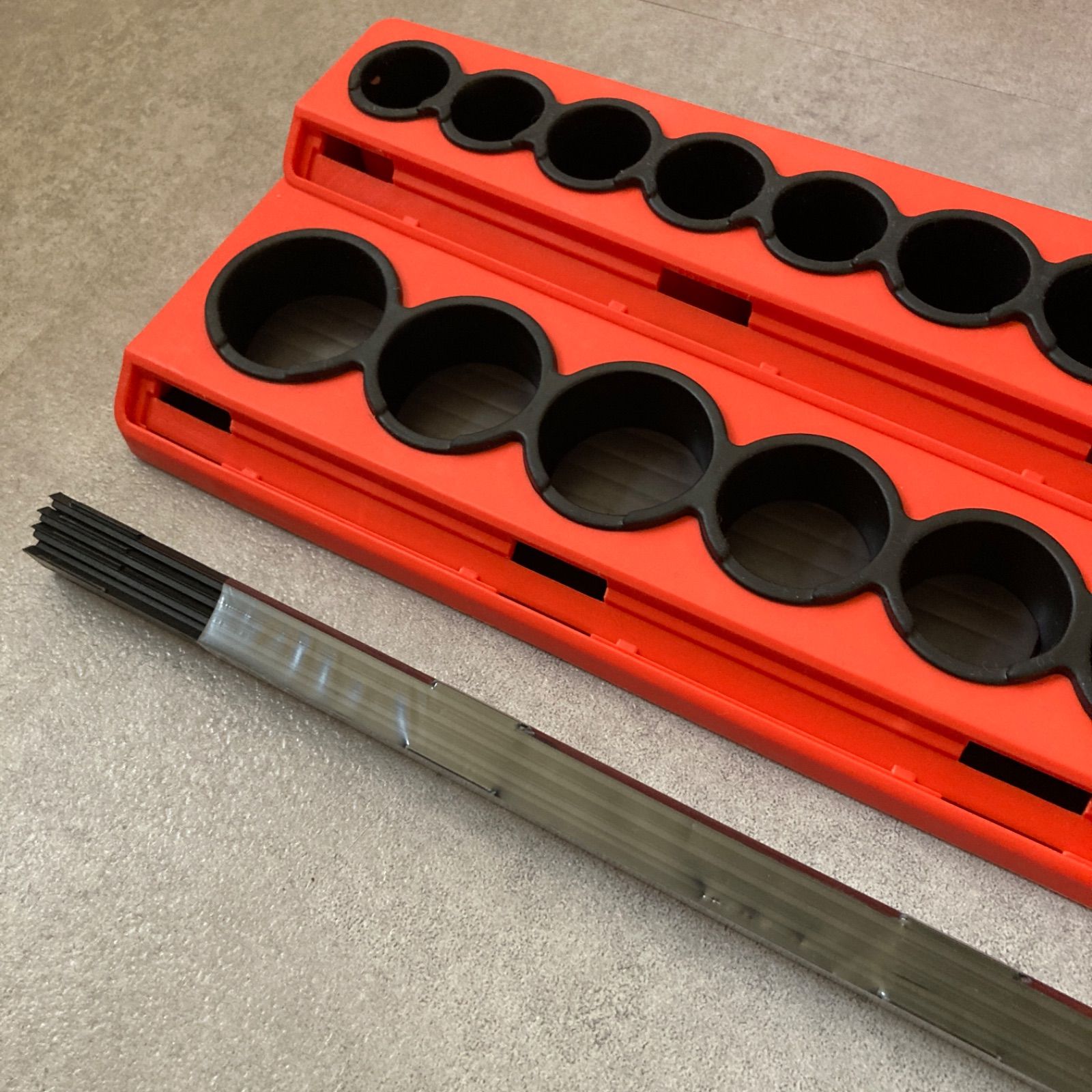 Snap-on スナップオン マグネットソケットホルダー 38MSKTHORG オレンジ