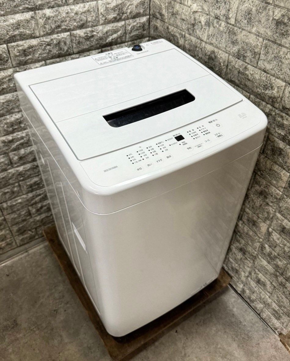 高年式 美品】大阪送料無料☆3か月保障付き☆洗濯機☆2024年☆アイリス  