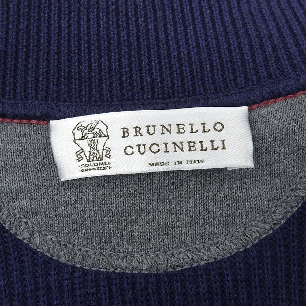 美品 ブルネロクチネリ Brunello Cucinelli M2920446 コットン100  