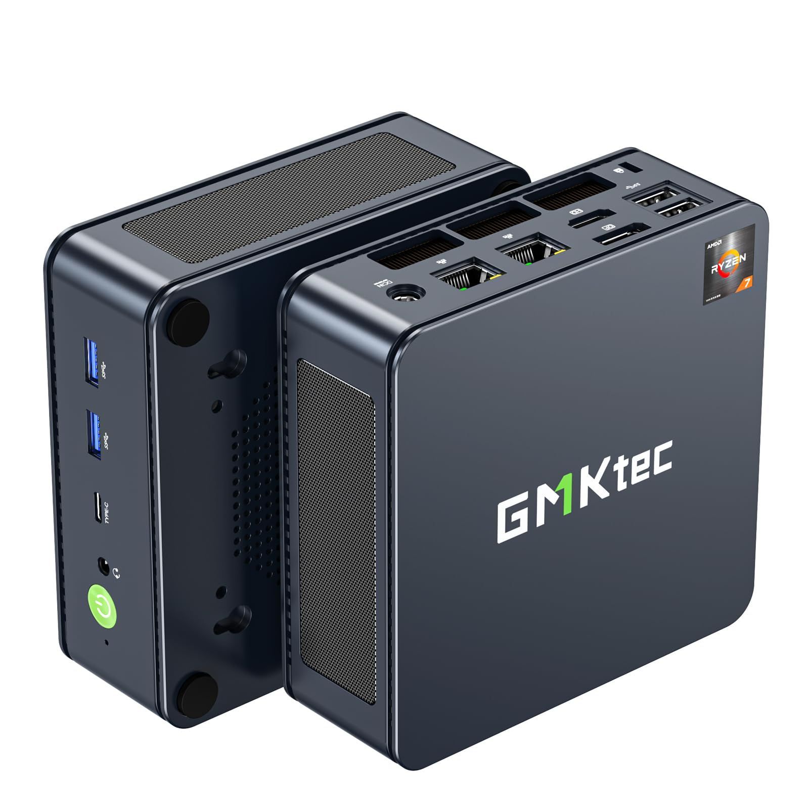 在庫処分 Pro 11 3画面 Windows 512GB SSD 2.5Gbps 16GB ミニPC 4.30GHz LAN 最大 8C|16T 5700U WiFi6 7 Ryzen AMD Bluetooth5.2 pc mini GMKtec