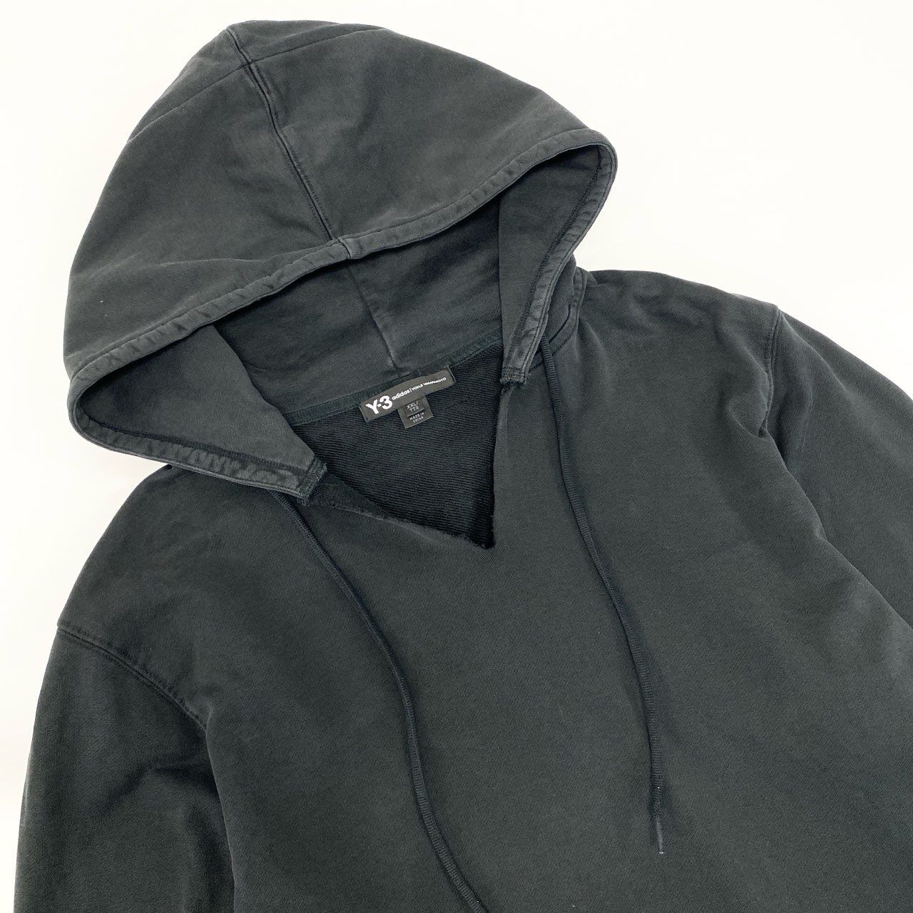 51h25 Y-3 ワイスリー ヨウジヤマモト Vネック プルオーバーパーカー  