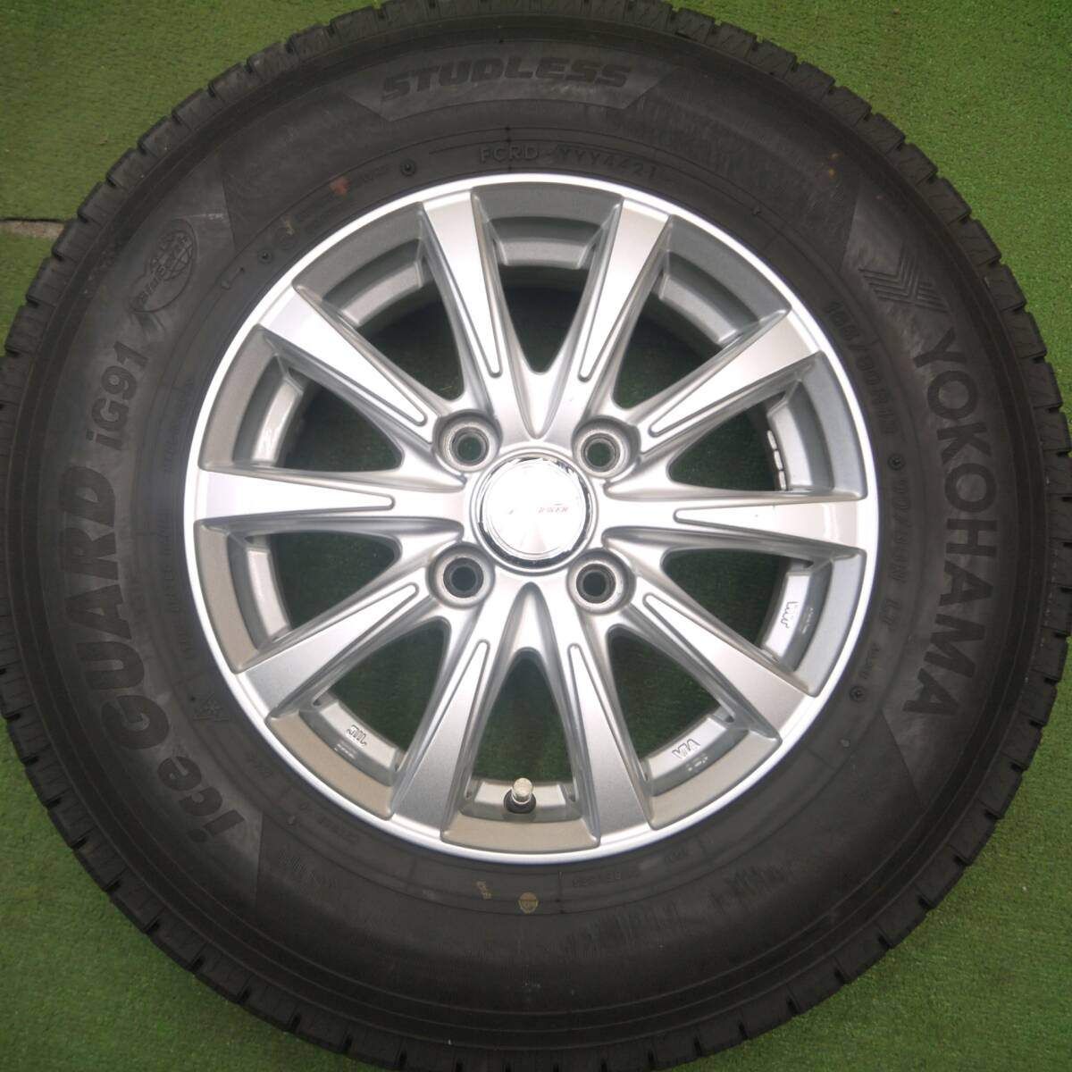 165/80R13 94/93N LT ヨコハマ　アイスガードIG91 2021 楽天市場】新品 LT・VAN用 スタッドレスタイヤ 165/80R13 94/93N