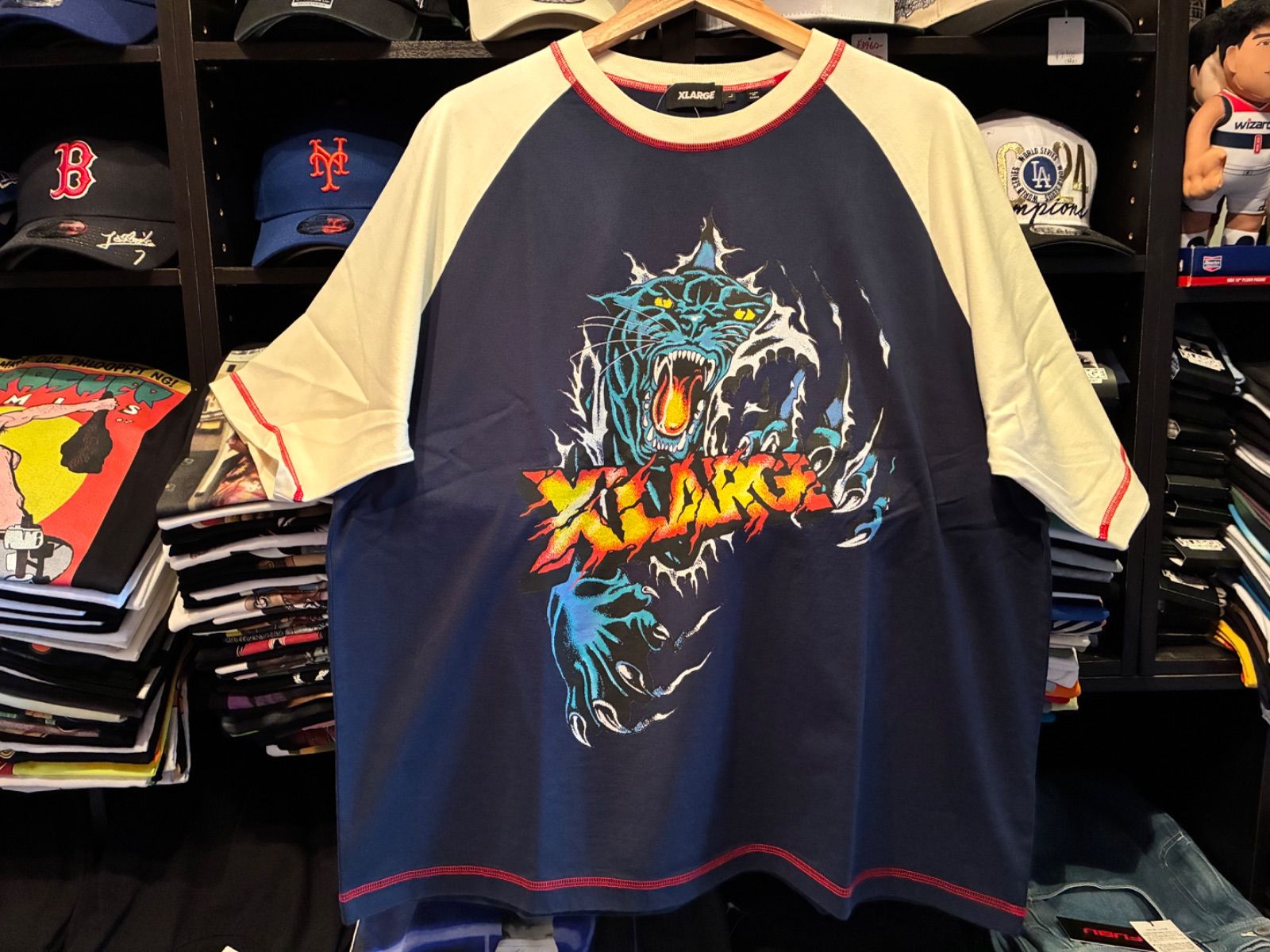 【XLARGE】PANTHER CLAWS RAGLAN S/S XLARGE｜PANTHER CLAWS RAGLAN S/S TEE XLARGE | Rakuten