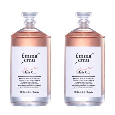 2本セット エマ エミュー エンカンタール ヘアオイル 100ml スタイリング ボディオイル ネイルオイル emma emu