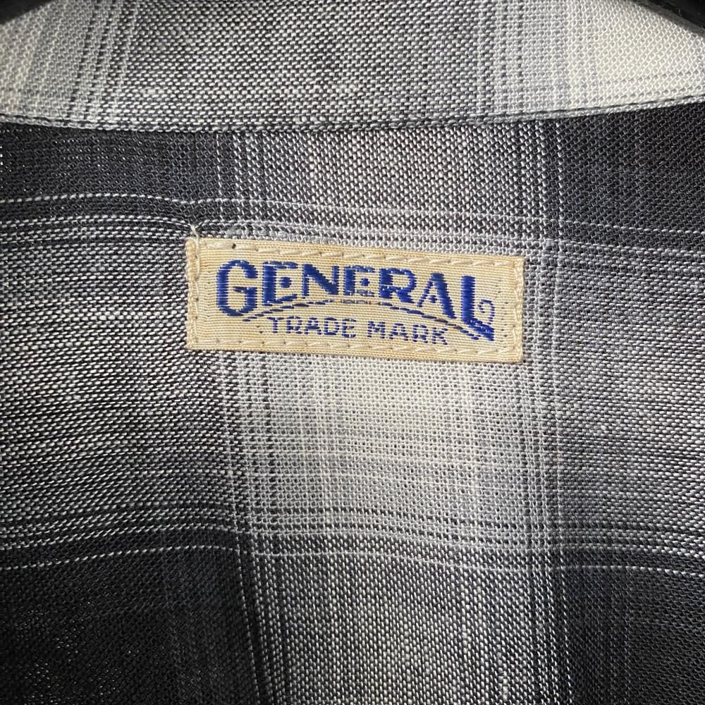 中古】GENERAL by lemontea オンブレチェックレーヨンオープン