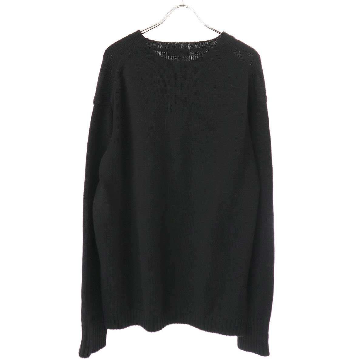 16AW yohji yamamoto RIE KNIT SWEATER 3 | camillevieraservices.com