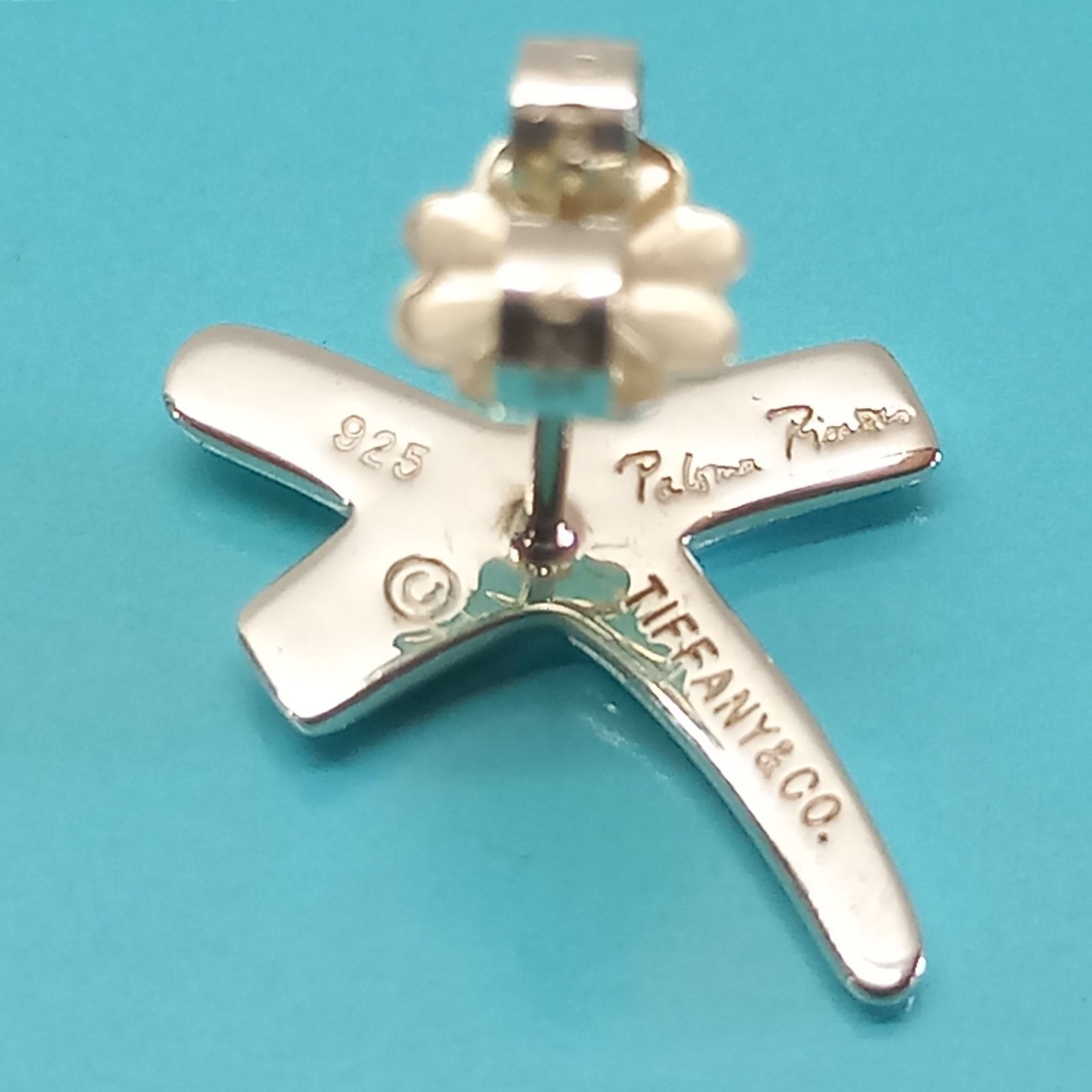 パロマピカソ キス X スタッド ピアス 925シルバー TIFFANY &Co