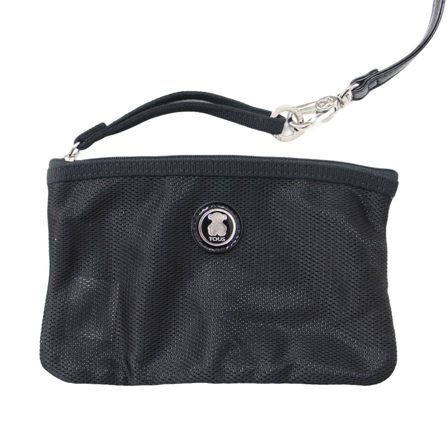 新品 TOUS トウス バッグ トートバッグ 2WAY ブラック 黒 メッシュ 