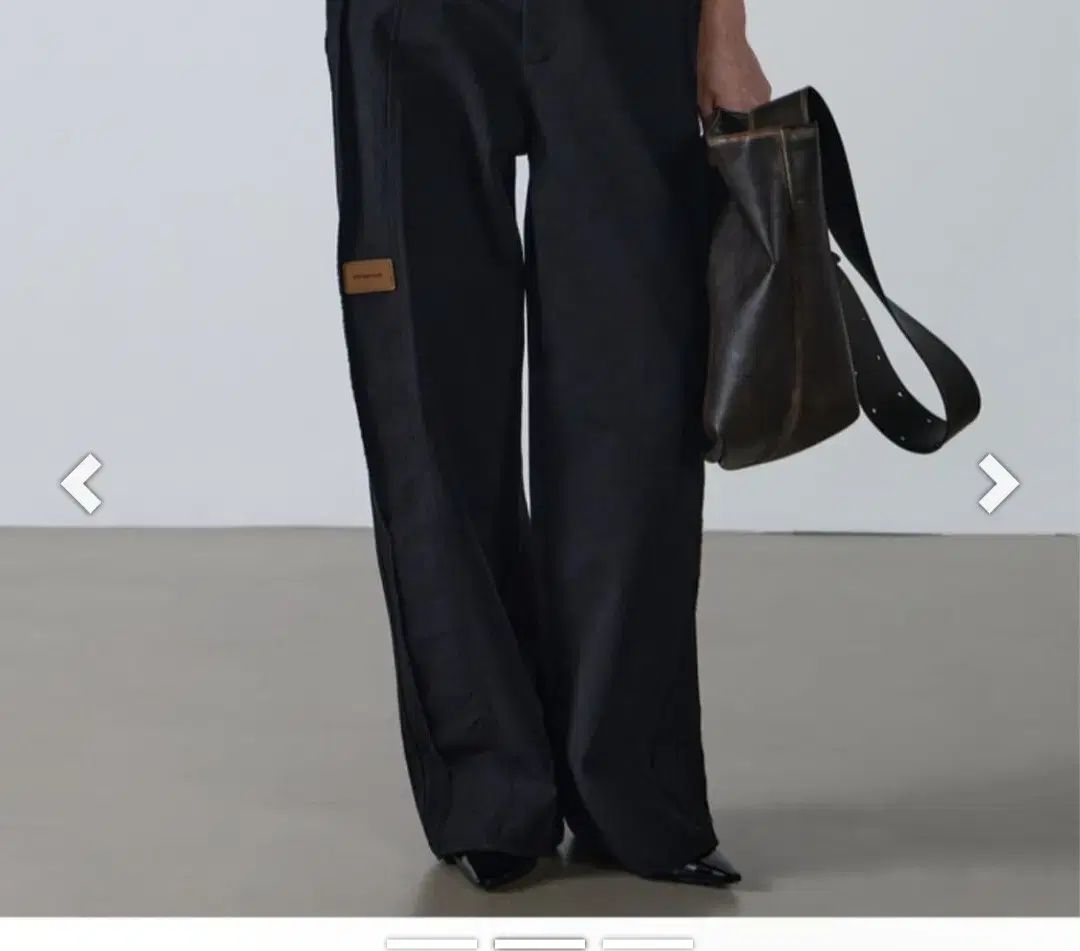 シンアンドリー アンフィニッシュド オイド コットン パンツ xs