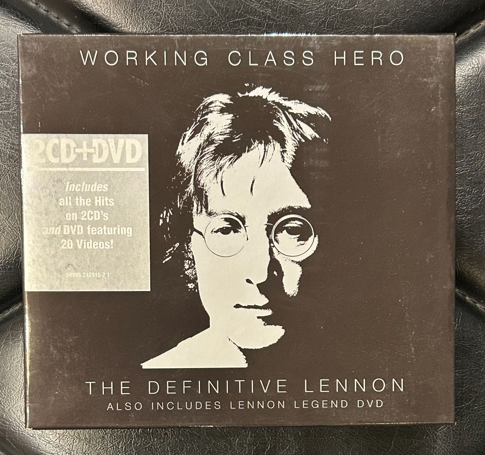 EU盤CD2枚組+DVD】John Lennon 「Working Class Hero - The Definitive 
