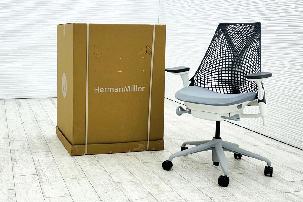 未開封未使用品】 ハーマンミラー セイルチェア ミドルバック 未開封未使用品】 ハーマンミラー セイルチェア ミドルバック