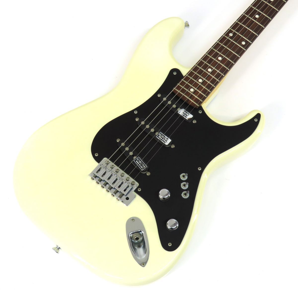 Schecter シェクター PS-ST-J ホワイト ストラトキャスター エレキギター ※中古 - メルカリ