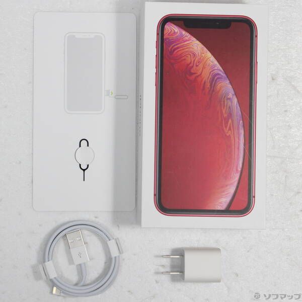 128GB iPhoneXR SIMフリー MT0N2J⁄A プロダクトレッド iPhone レッド