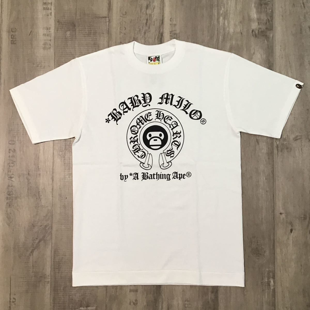 ☆新品☆ クロムハーツ × BAPE Milo Tシャツ Sサイズ a bathing ape Chrome Hearts エイプ ベイプ  アベイシングエイプ マイロ NIGO - メルカリ