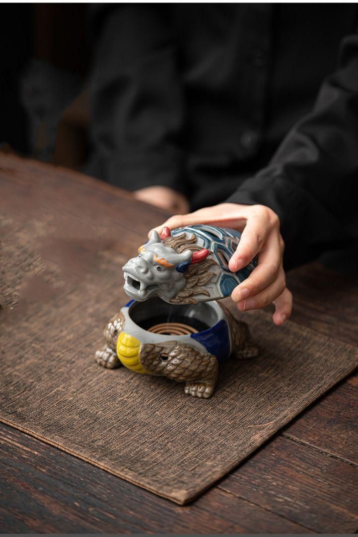 銅器 香炉 神獣香炉 香道具 茶道具 工芸品 置物 銅器 香炉 神獣香炉 香道具 茶道具 工芸品 置物