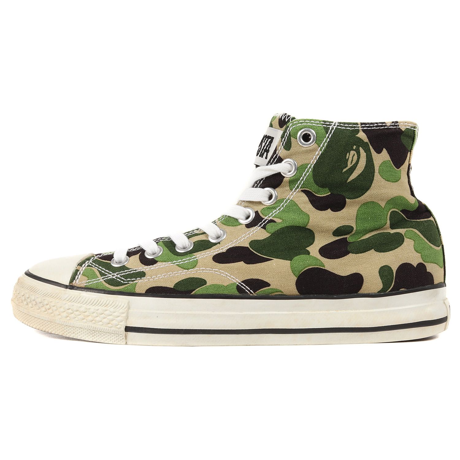 A BATHING APE ア ベイシング エイプ BAPESTA ABCカモ 猿迷彩 