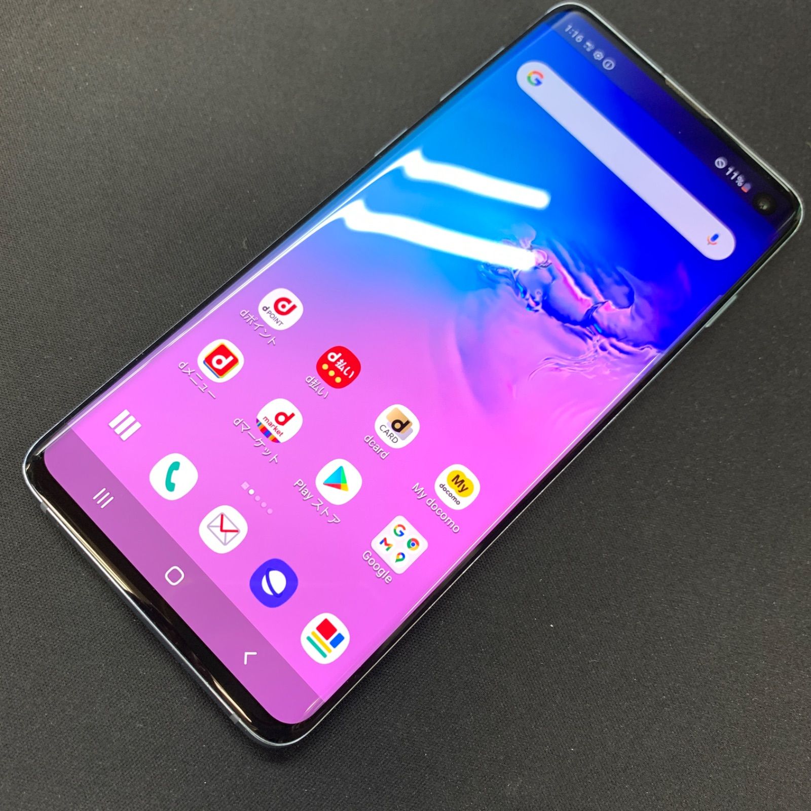 美品】Galaxy S10 docomo 128GB SC-03L ブルー - メルカリ