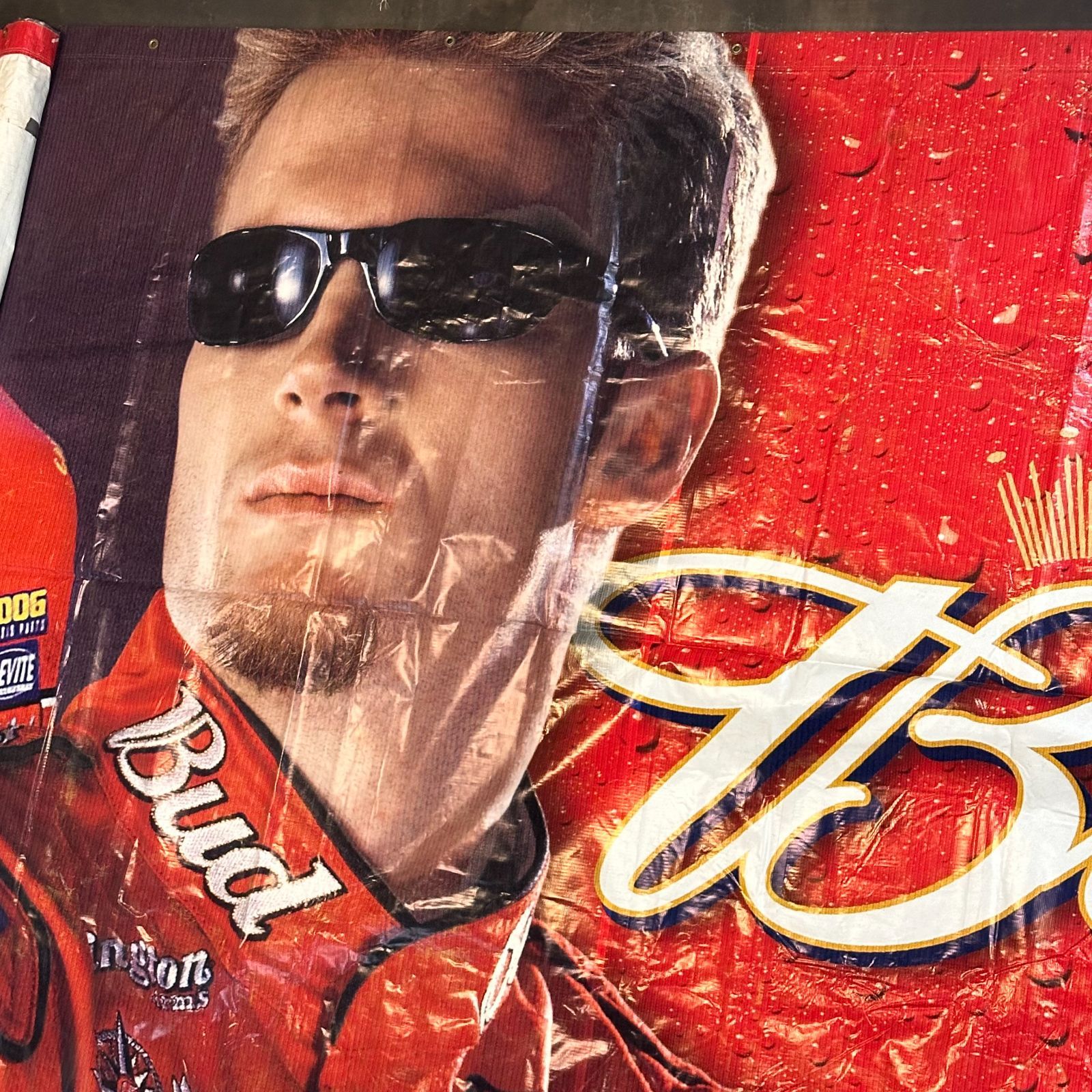 NASCAR×Budweiser大型バナー