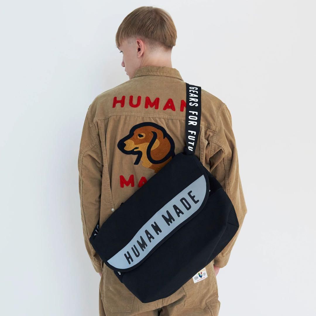 HUMAN MADE MESSENGER BAG LARGE バッグ HUMAN MADE MESSENGER BAG LARGE バッグ