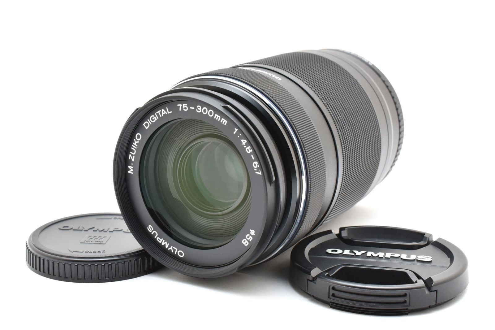 ☆外観極上品☆オリンパス OLYMPUS M.ZUIKO DIGITAL ED 75-300mm F4.8-6.7