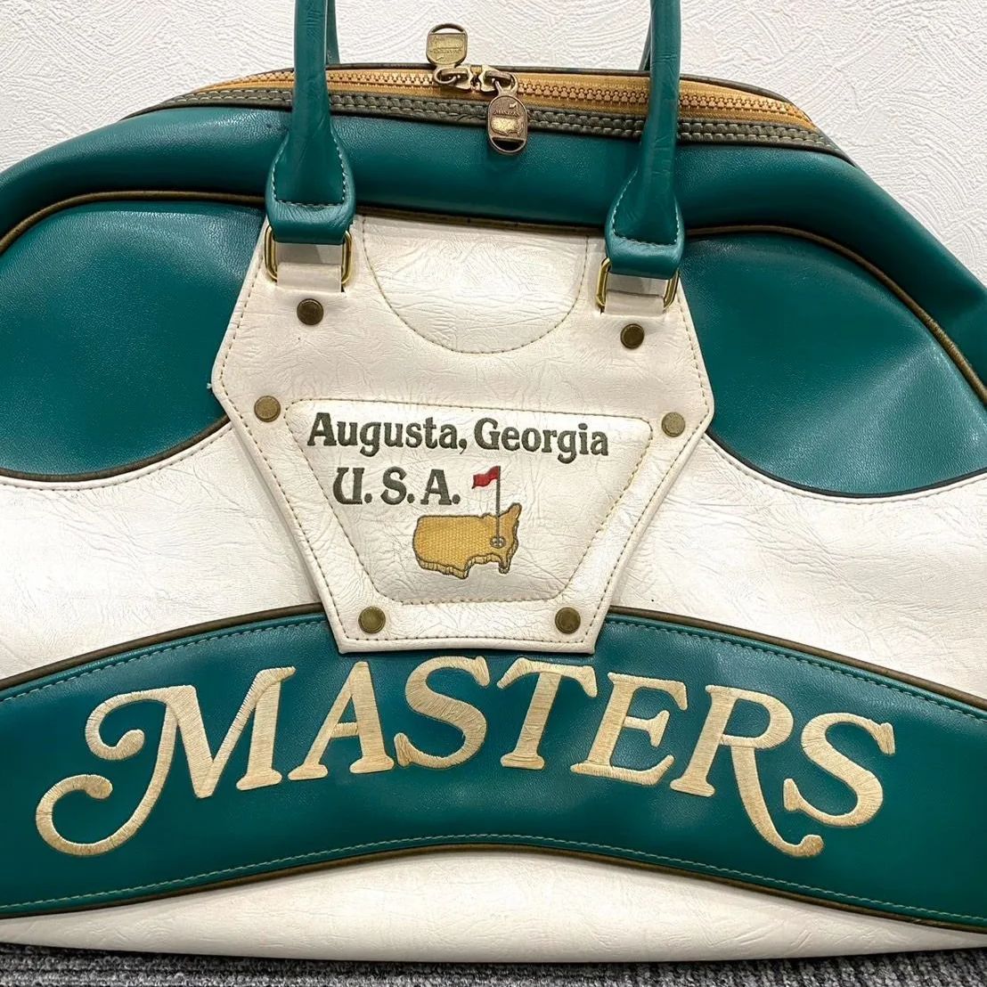 希少】MASTERS マスターズ ボストンバッグ ハンドバッグ ゴルフバッグ