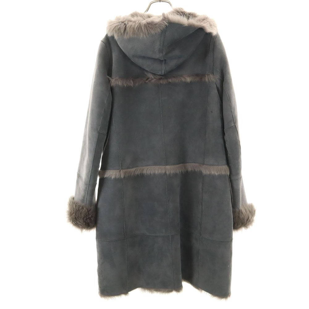 BANANA REPUBLIC ムートンコート バナナリパブリック リアルファー付き 
