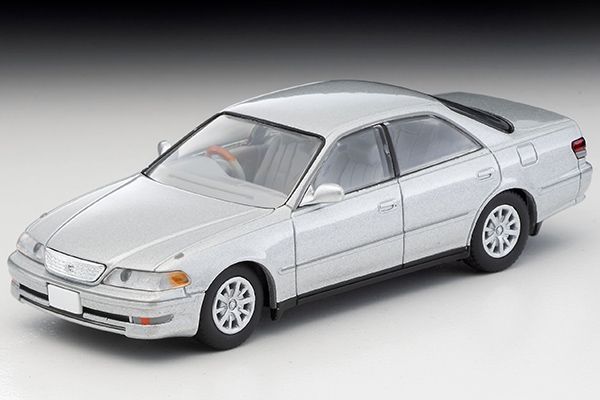 トヨタ マークII 2.0グランデ（銀）98年式 LV-N311b【トミーテック社1/64ミニカー】【トミカの時】