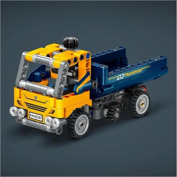 レゴ LEGO テクニック ダンプカー 42147 2in1 ステアリング ショベル